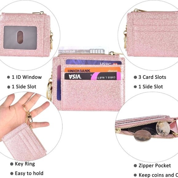 Credit Card Holder Wallet Purse for Women - Picture 4 of 7